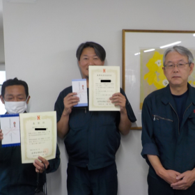 2024年　無事故無違反表彰