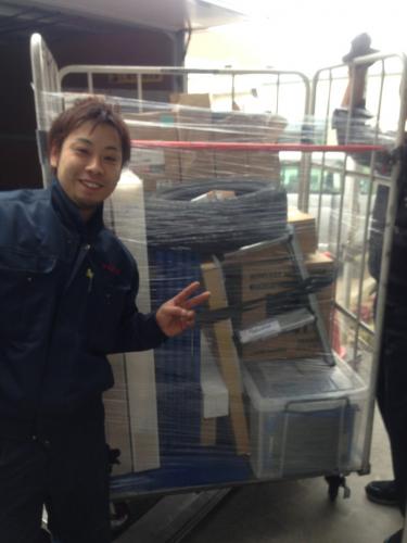 【名古屋引越】かご台車とyoung大久保