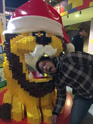 【名古屋引越】金山駅レゴ設置 (2)