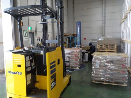 栃木 輸出用梱包作業